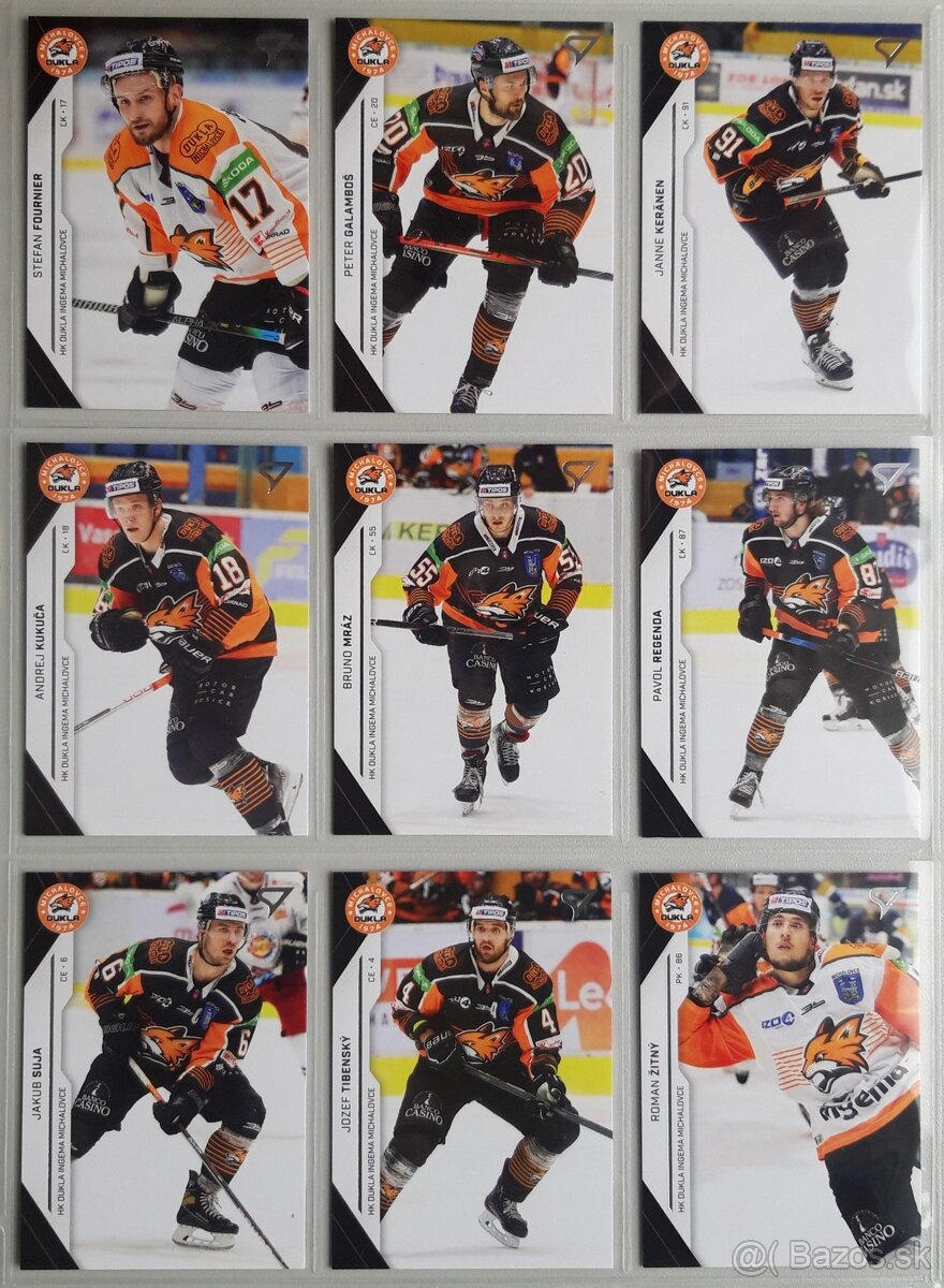 Hokejové kartičky TIPOS EXTRALIGA 25/26 HK DUKLA MICHALOVCE - 16