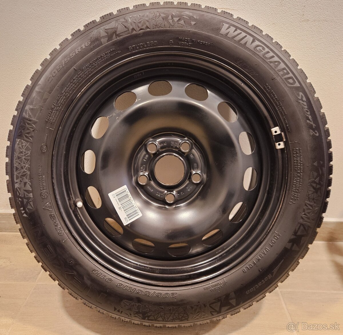 Originálna zimná sada VW - 5x112 r16 + Nexen 205/55 r16 - 16