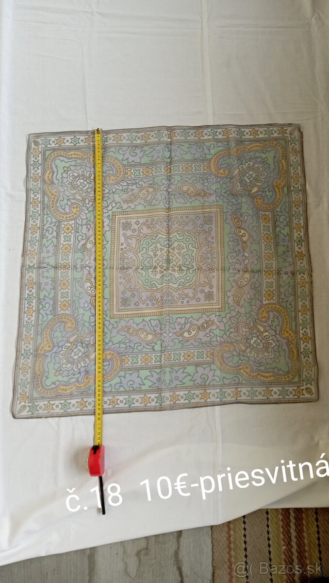 Staré šatky.. súčasť kroja.... - 16