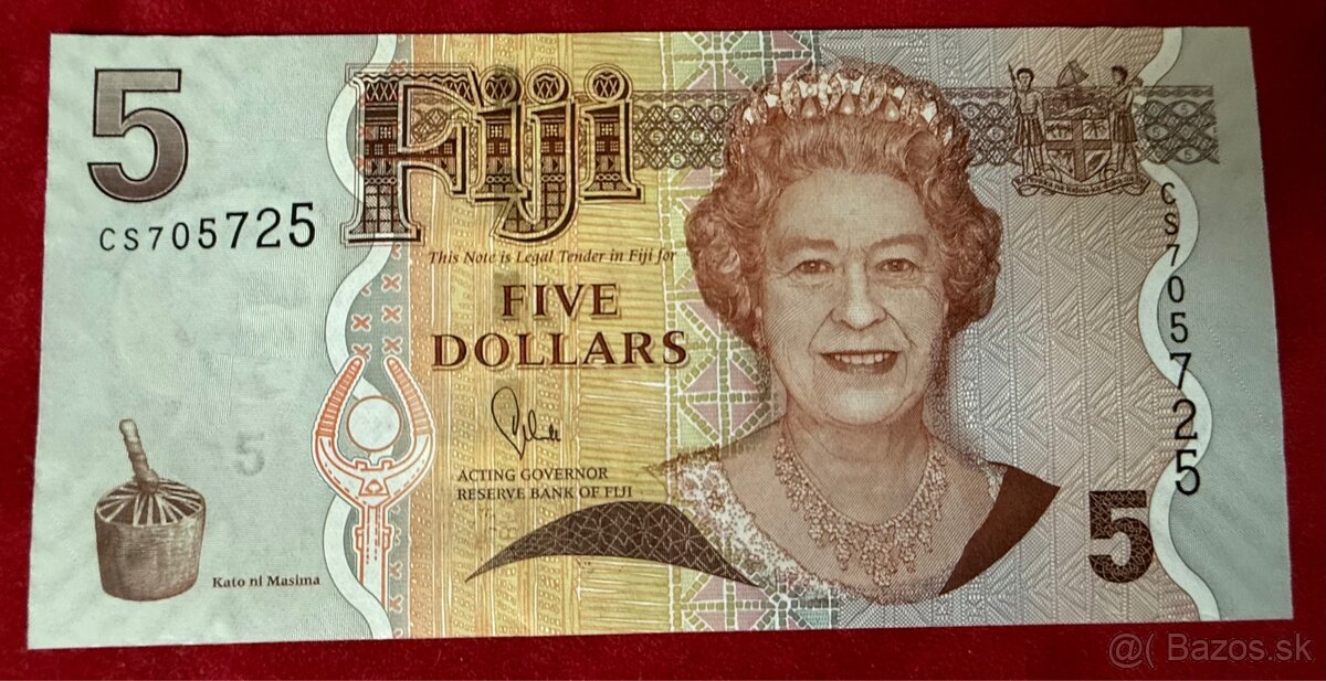 Staré bankovky Alžbeta II. rôzne krajiny - 16