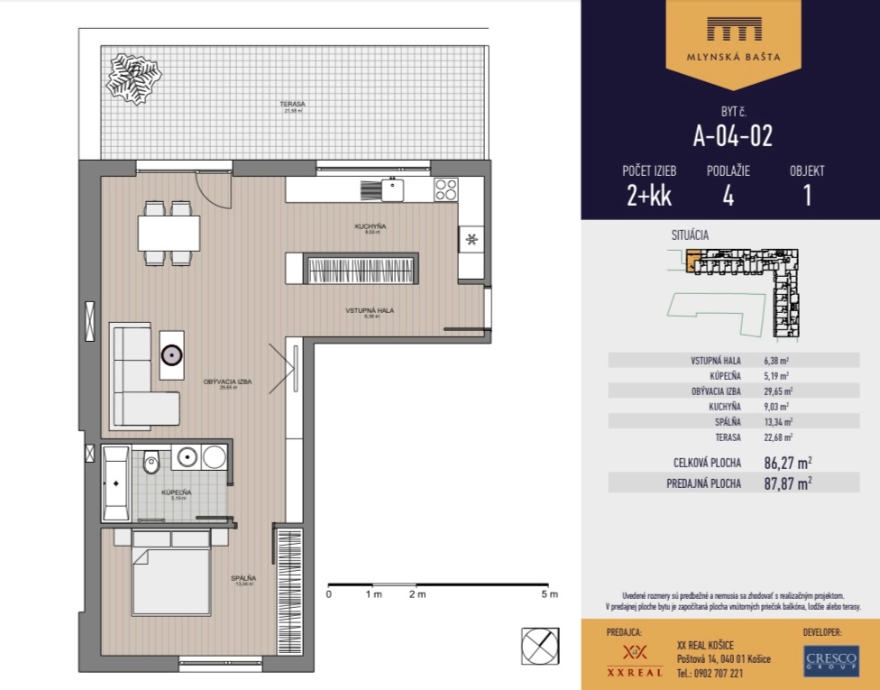 2-izbový byt v centre mesta - 16