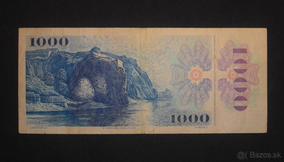 predam Ceskoslovenske bankovky 1944 1945 1985 - 16