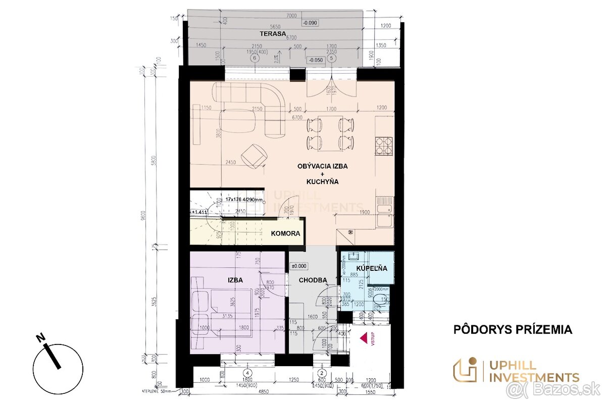 5i dom v radovej zástavbe, Lipová Bernolákovo. Znížená cena - 16