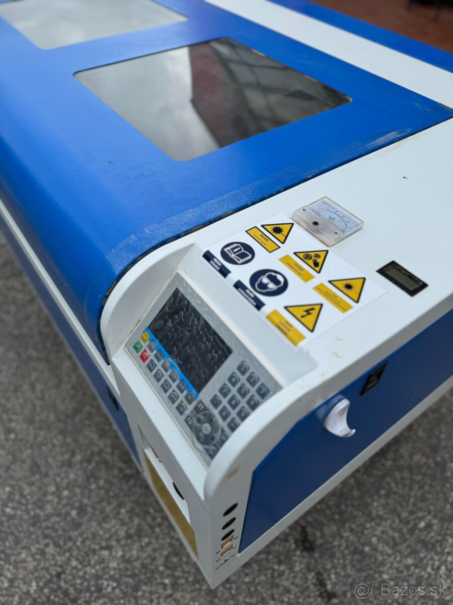 Predám Laser ploter CO2 100W 100cm x 60cm použitý - 16