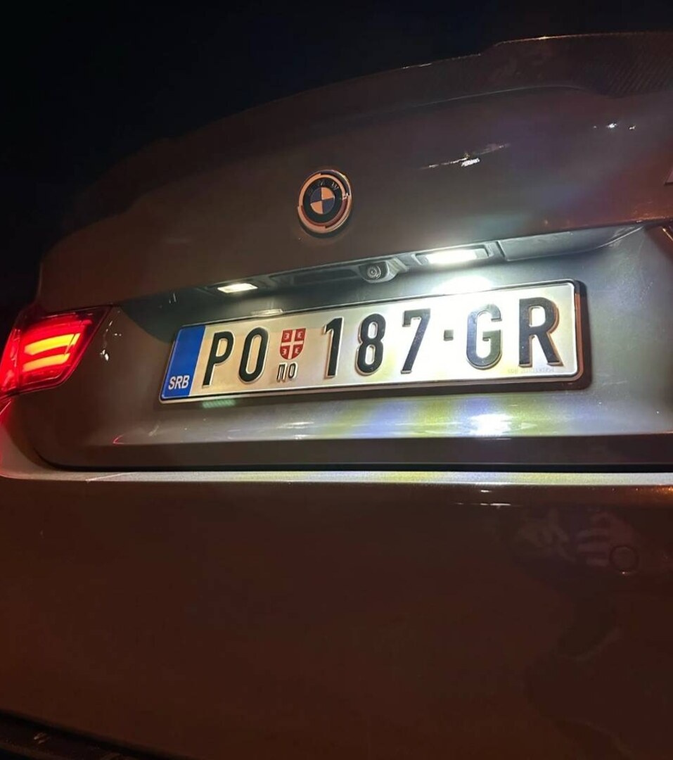 LED osvetlenie ŠPZ značky BMW - 16