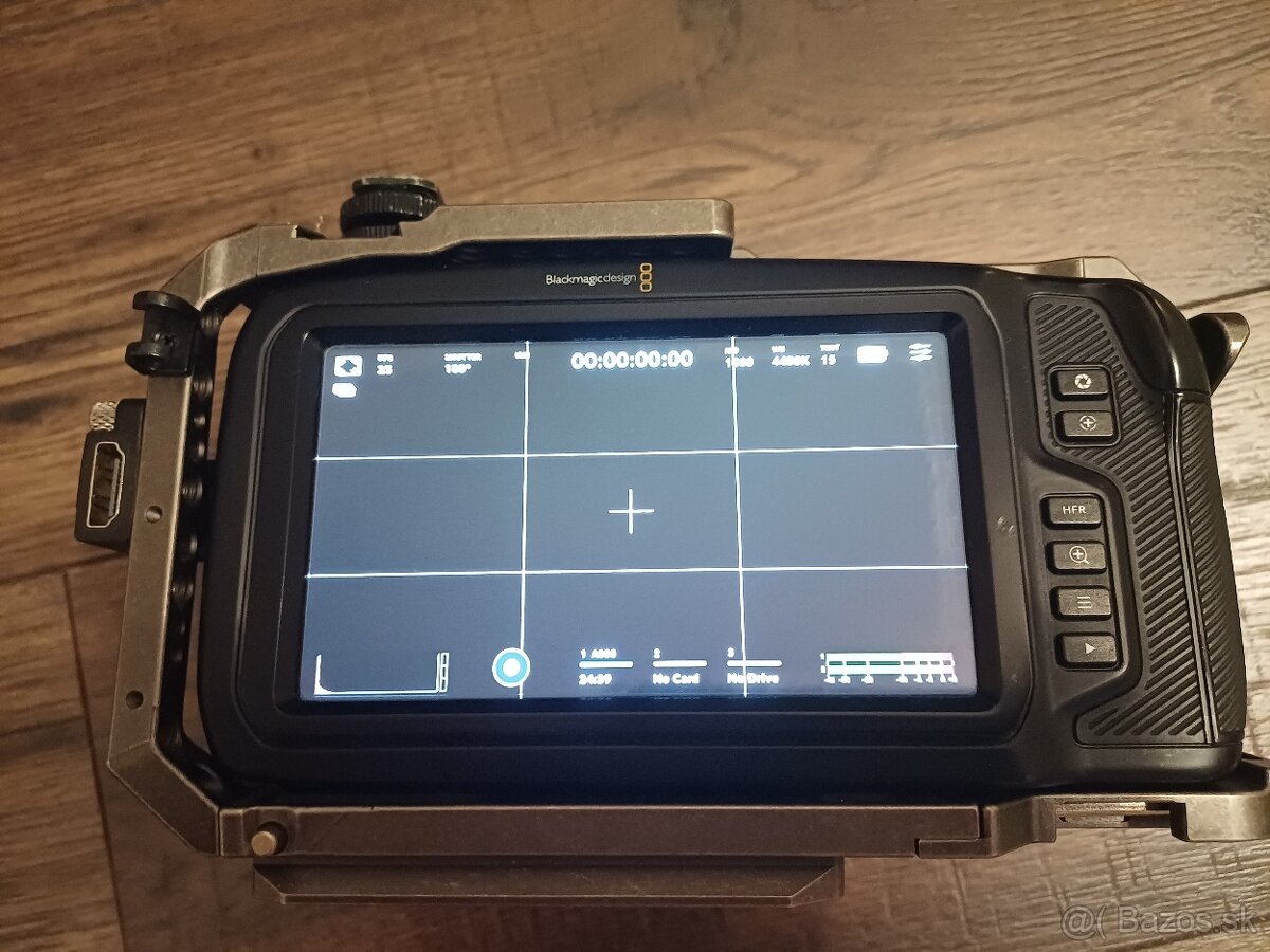 Blackmagic Pocket Cinema Camera 6k - kompletný kit - 16