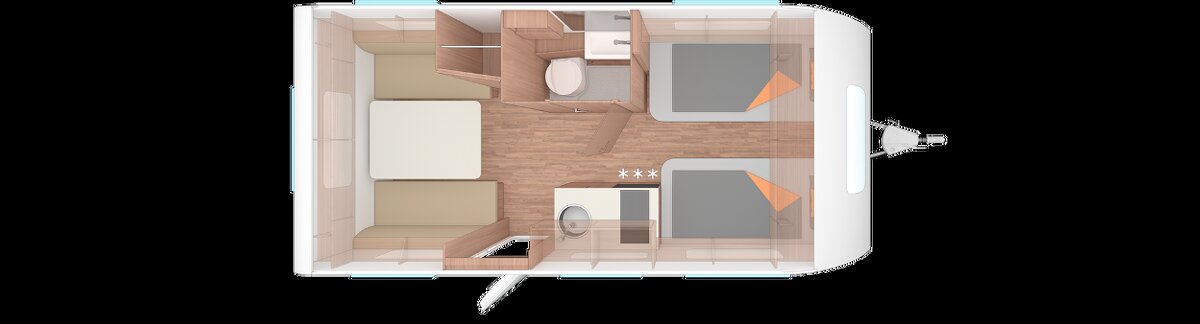 Obytný príves karavan Weinsberg CARACITO 470 EU - 16