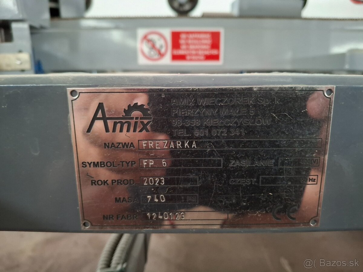 Technológia úpravy paliet AMIX - 16