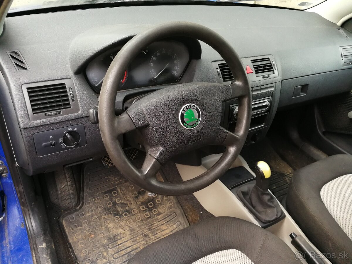 Fabia 1 kombi na diely, bez korózie, modrá - 16