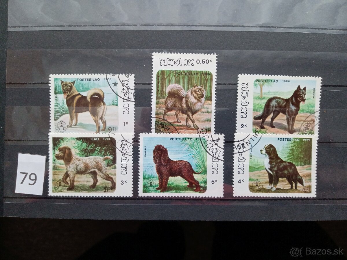 Poštové známky č.427 - FAUNA SVETA IV. - 20 ks sérií - 16