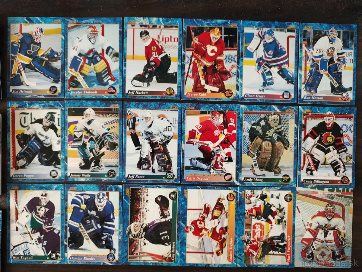 Predam Hokejove karticky brankarov - 16