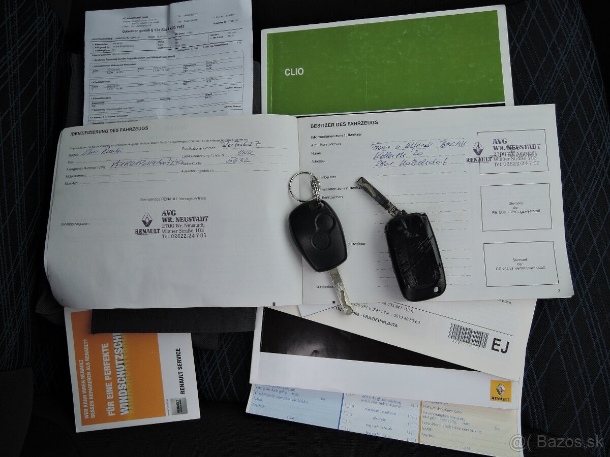 Renault Clio Grandtour 1,2 TCe Servis DigiKlima 2009 - 16