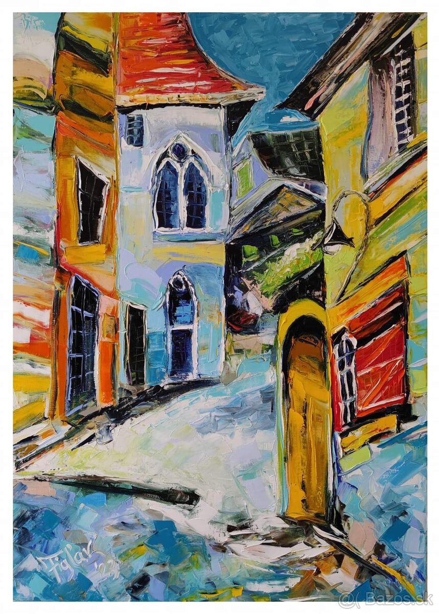 Obrazy, olejomaľba - 16