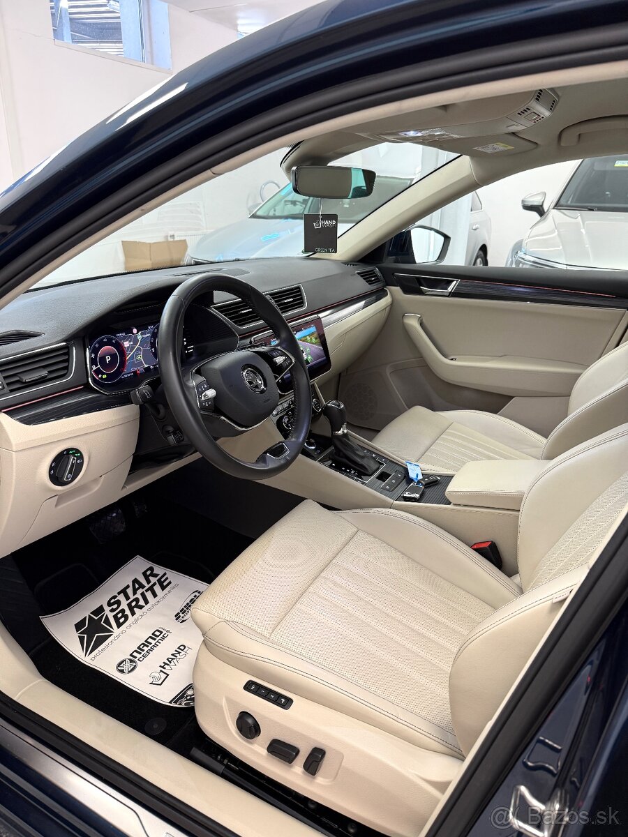 Skoda Superb Premium 2.0TDI 147 Kw Matrix/Webasto/360kamera - 16
