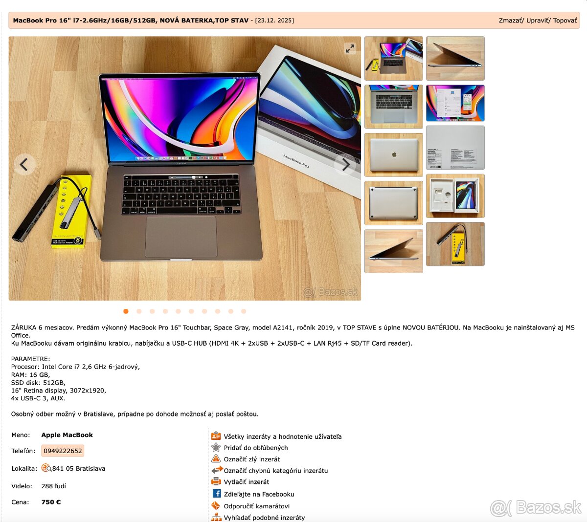 MacBook - ZÁRUKA 6 mesiacov - 16