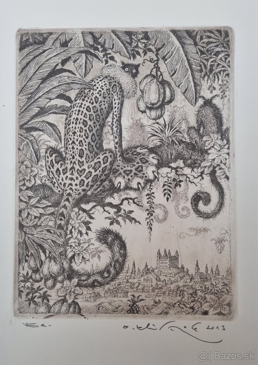 Peter Kľúčik-predám grafiky. - 16