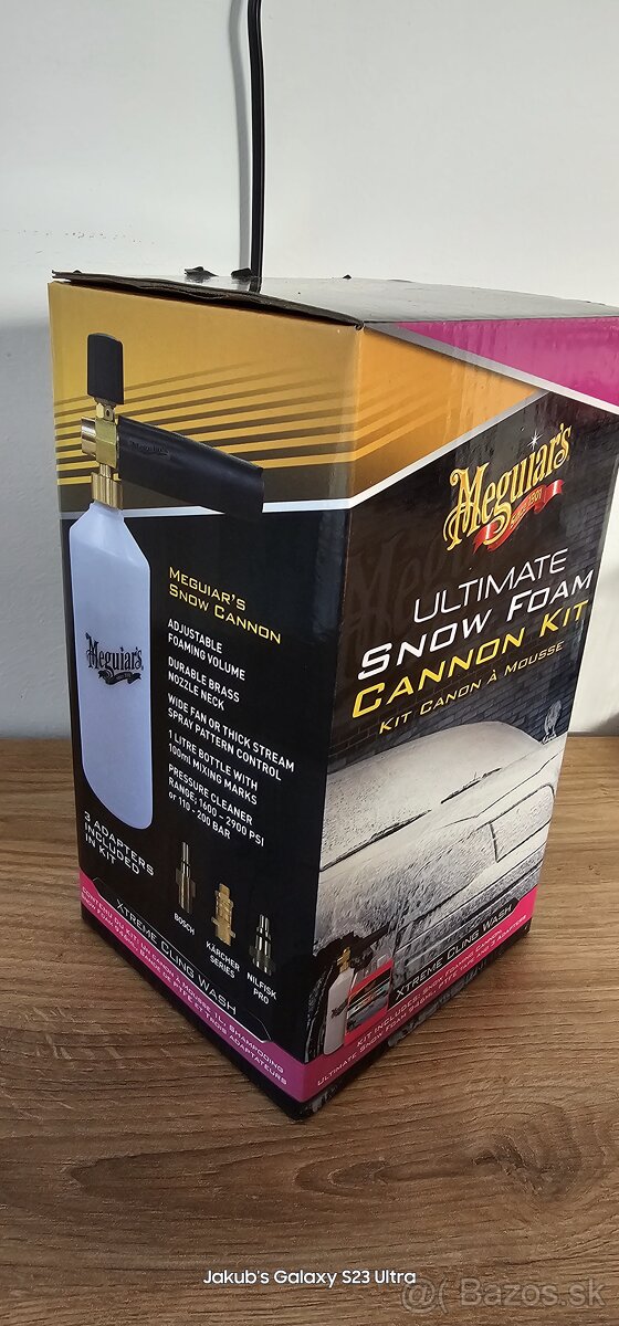 MEGUIAR'S ULTIMATE SNOW FOAM CANNON KIT - 16