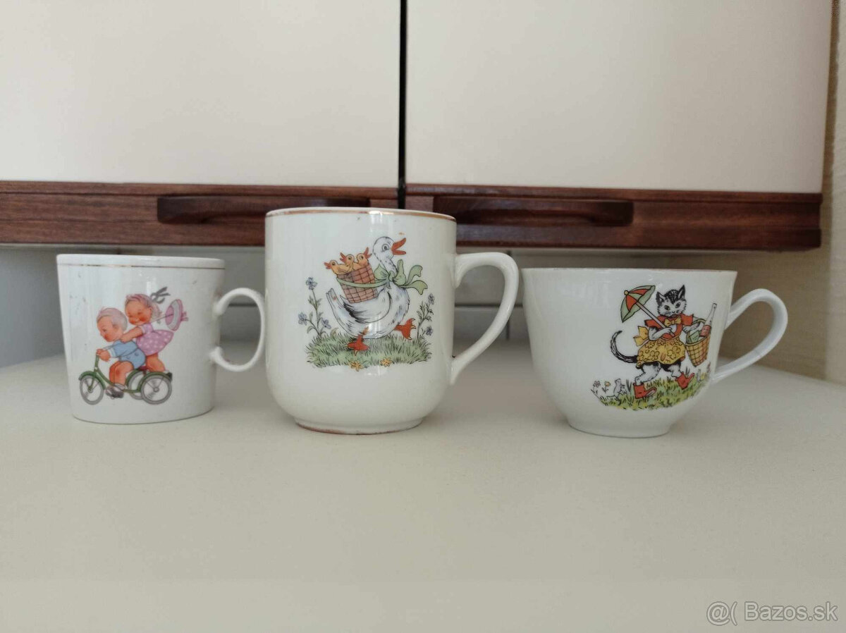 Retro detský porcelán 2. - 16