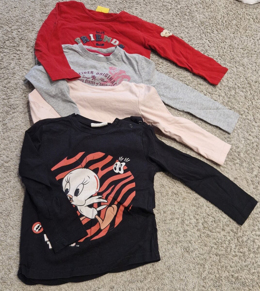 Darujem dievčenské oblečenie veľkosti prevažne 98-104 3-4 r. - 16