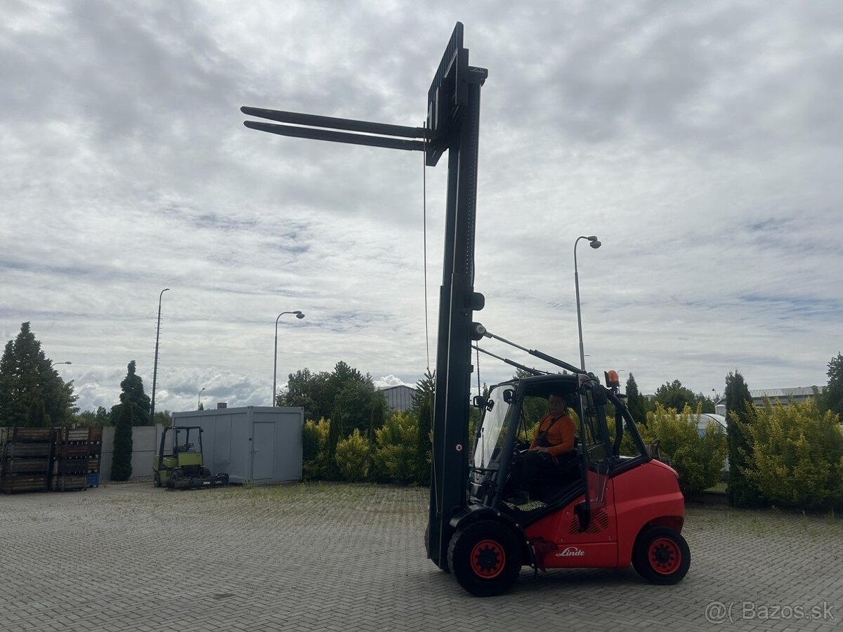 Linde H50D - čelní vysokozvižný vozík - 16