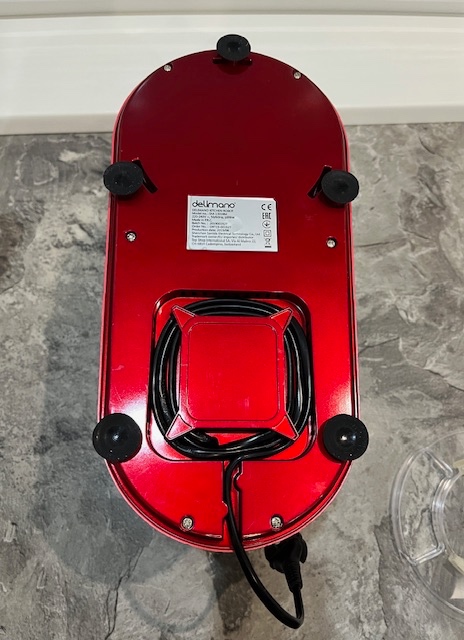 Kuchynský robot DELIMANO PRO 1000w červený - 16