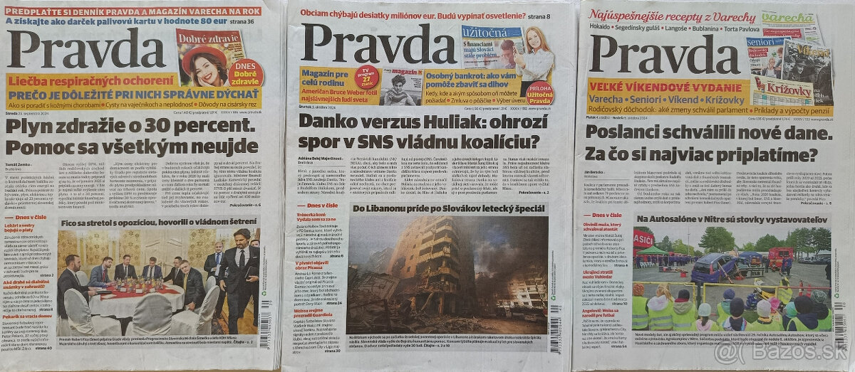 Plus 7 dní , Pravda, Konsument - 16