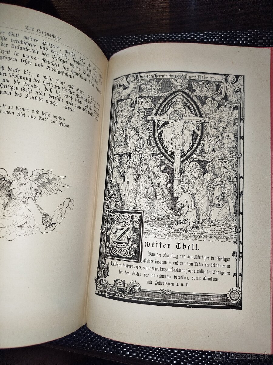 Stara kniha Leonhard Goffine z roku 1921 - 16