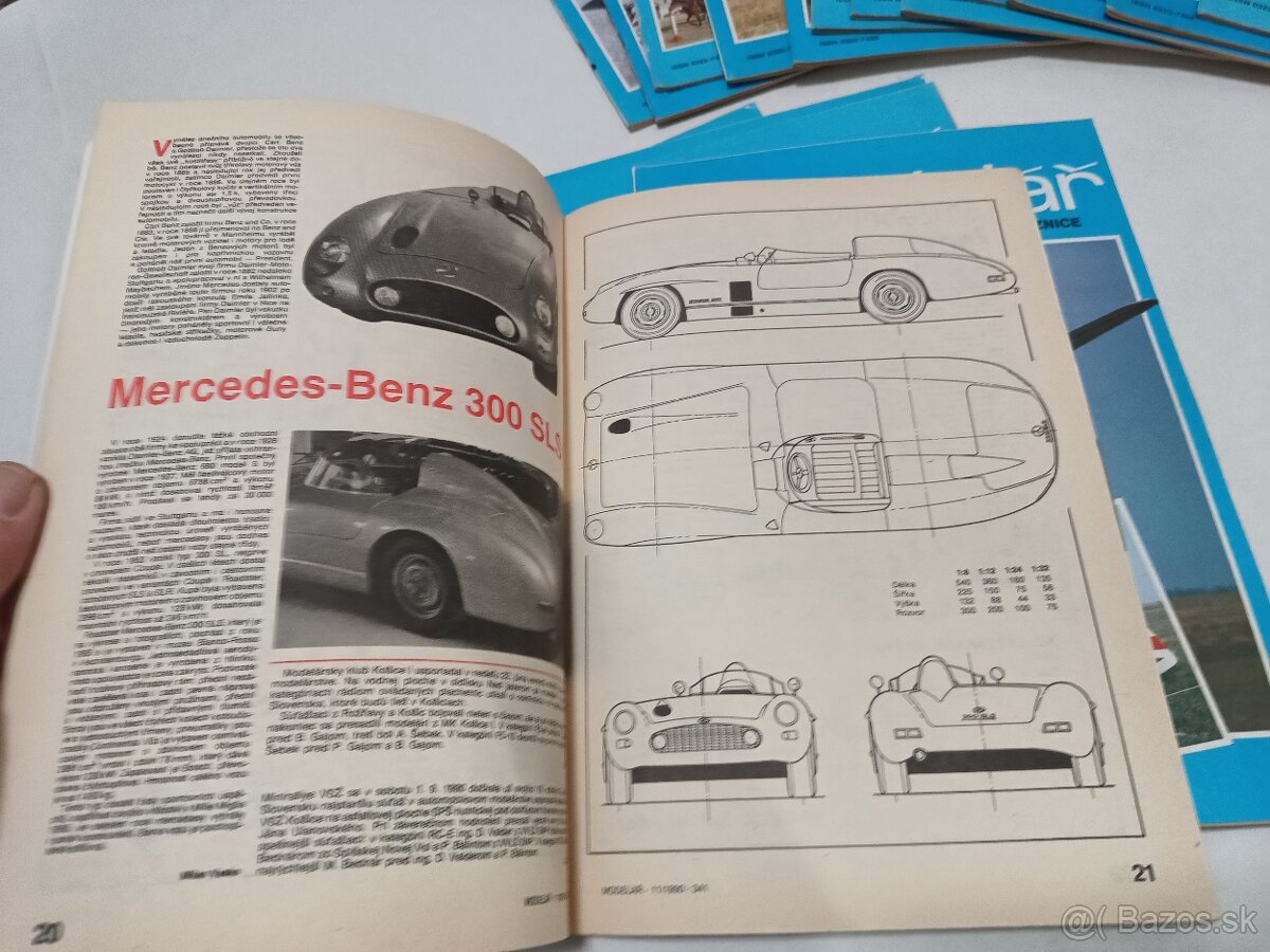 časopis Modelár 1979-1991, 58 čísiel - 16