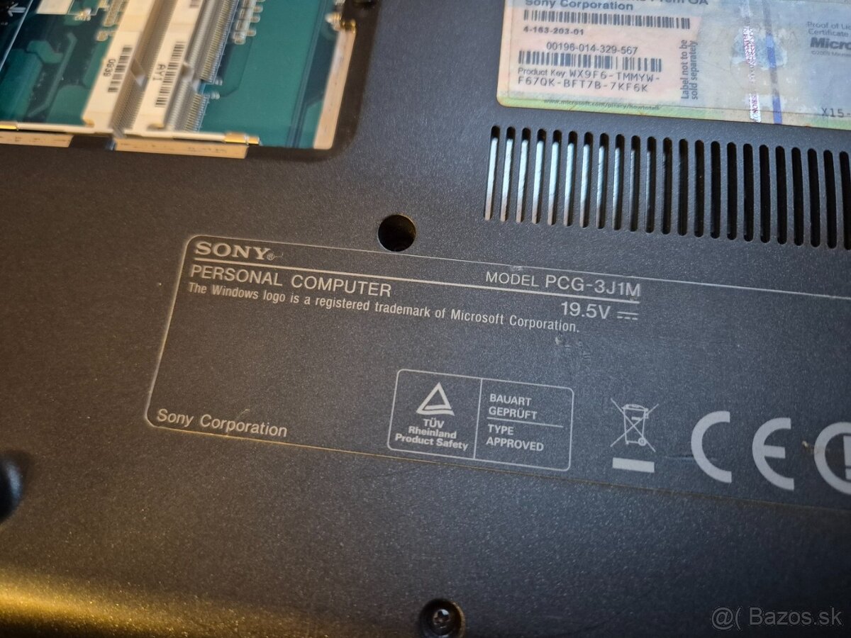 Predám notebooky Sony a Asus (Lamborghini) - 16