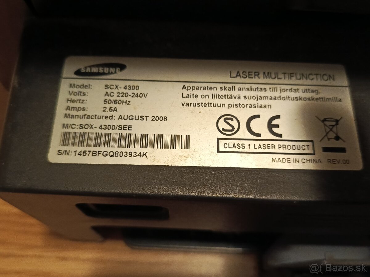 HP Compaq 6000, AMD Athlon 6000+ X2, Hall 3000, Samsung SCX - 16