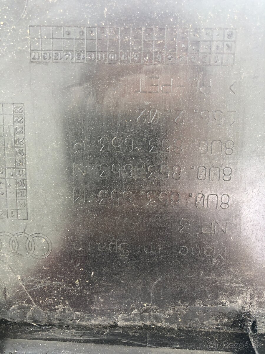 maska audi q3 14-18 lift mrizka naraznik chrom - 16