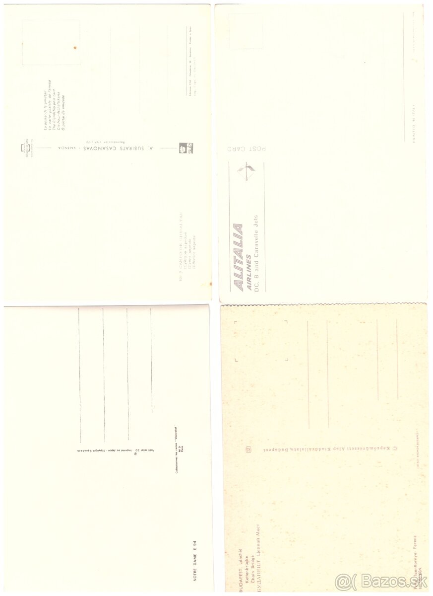 Pohľadnice mix svet farebne 2 - 16