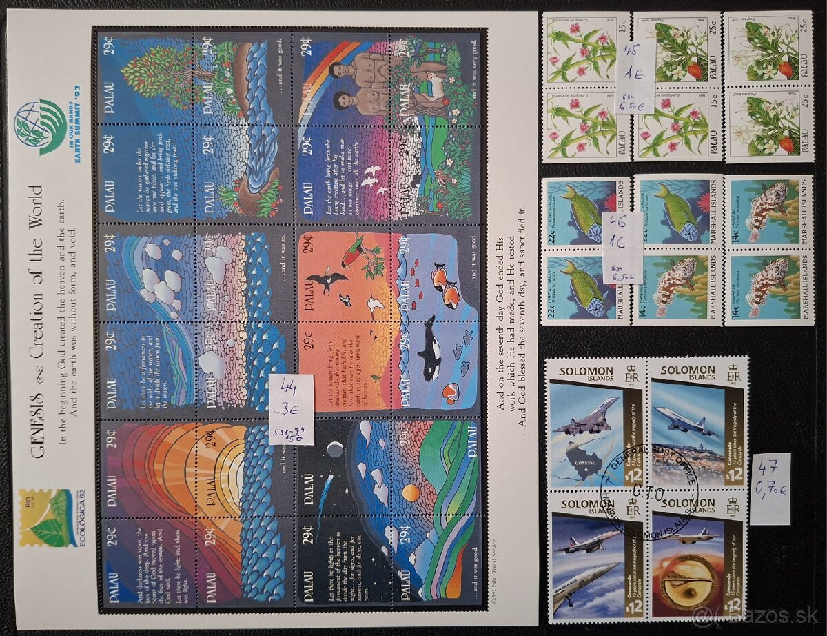 Postove znamky Mix 15 (57poloziek) - 16