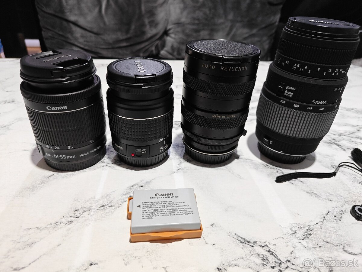 Zrkadlovka Canon EOS 700 D + príslušenstvo - 16