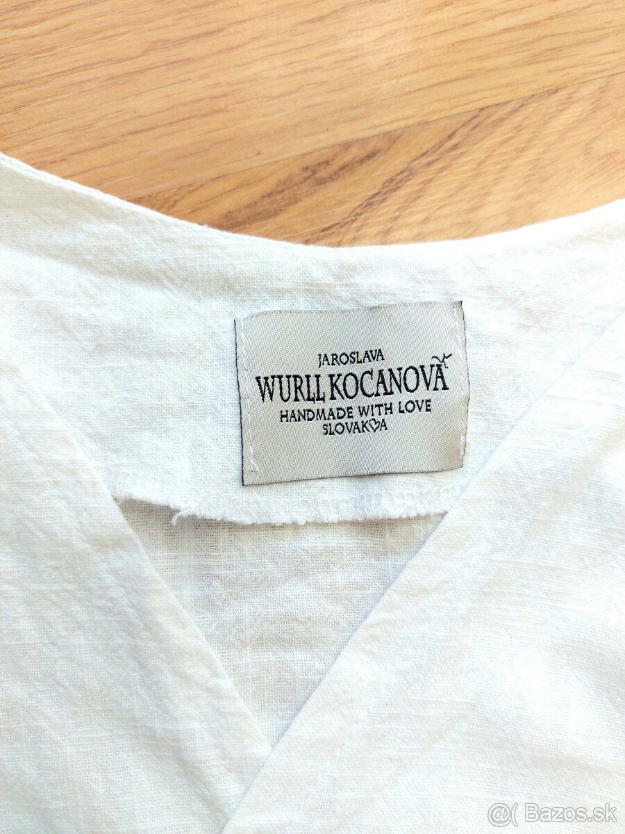 Vyšívaný top Jaroslava Wurll Kočanová S/M - 16