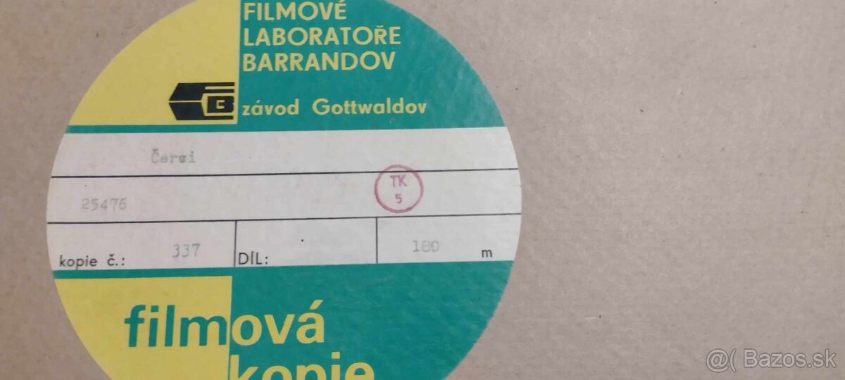 filmy 8mm/16mm / filmové laboratore Gottwaldov-Barrandov - 16