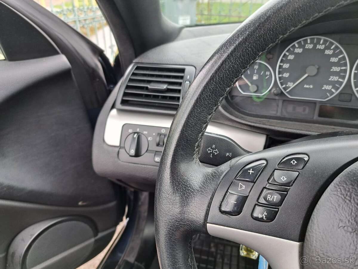 BMW 330i, Ci, Cabrio, 6st, manuál, 170kw, e46, pôvodný stav - 16