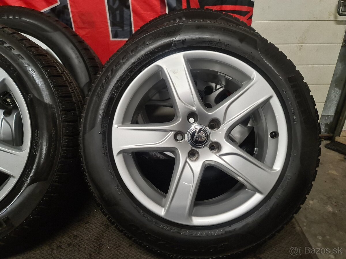 ZIMNA SADA 5X112 R18 + ZIMNE PNEU 235/55 R18 - 16