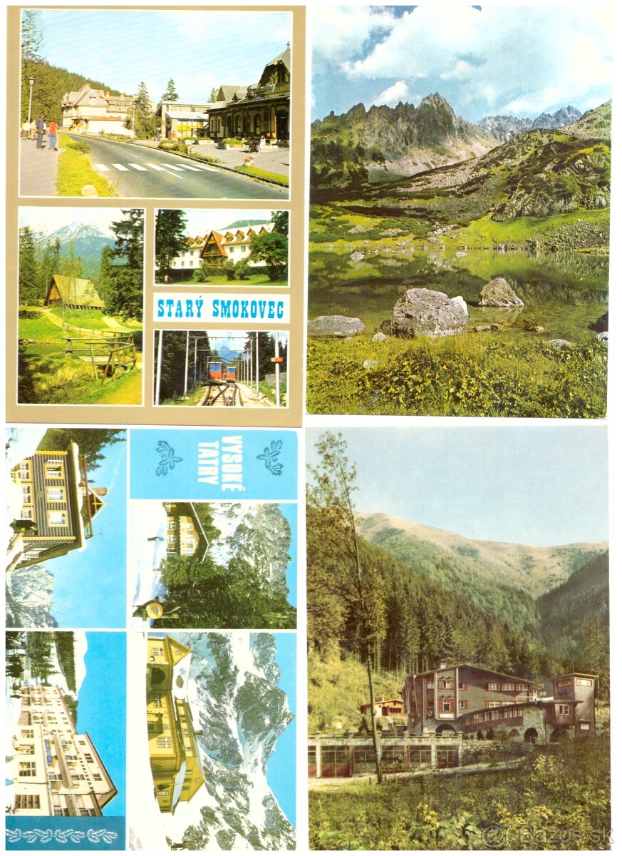Pohľadnice Vysoké Tatry farebne - 16