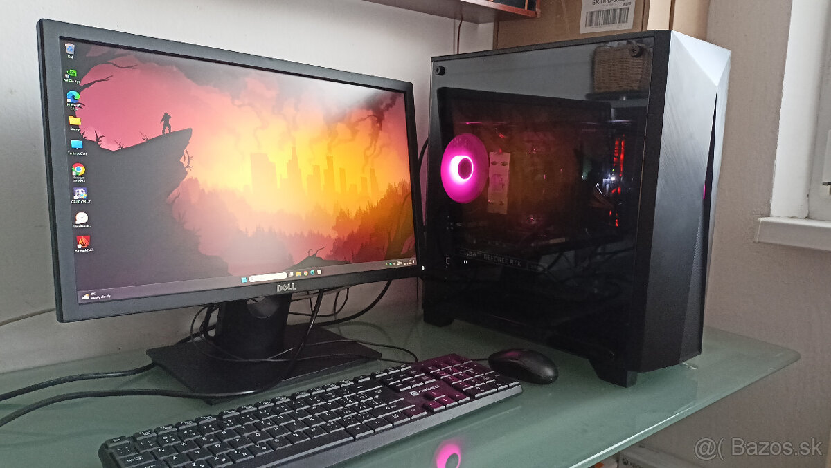 Herný PC s Monitorom |Intel-i5 4,3Ghz|RTX2060 6GB|16GB DDR4| - 16