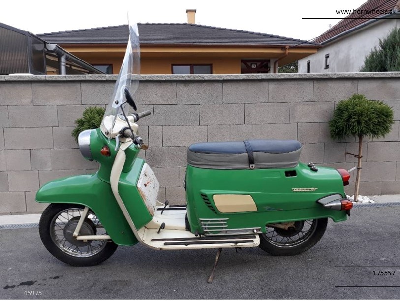 Jawa Tatran Tatra 125 motocykel 1224 - 16