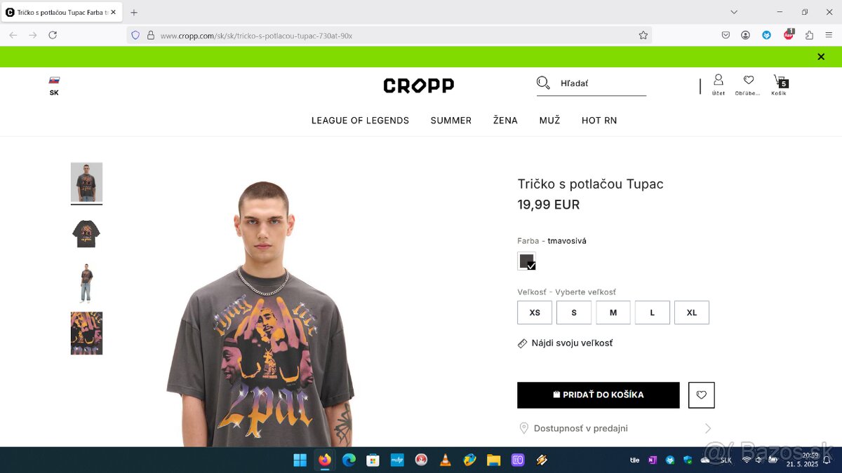 Tričko Wu-Tang Clan, Cypress Hill, Ol' Dirty, 2Pac/Tupac - 16