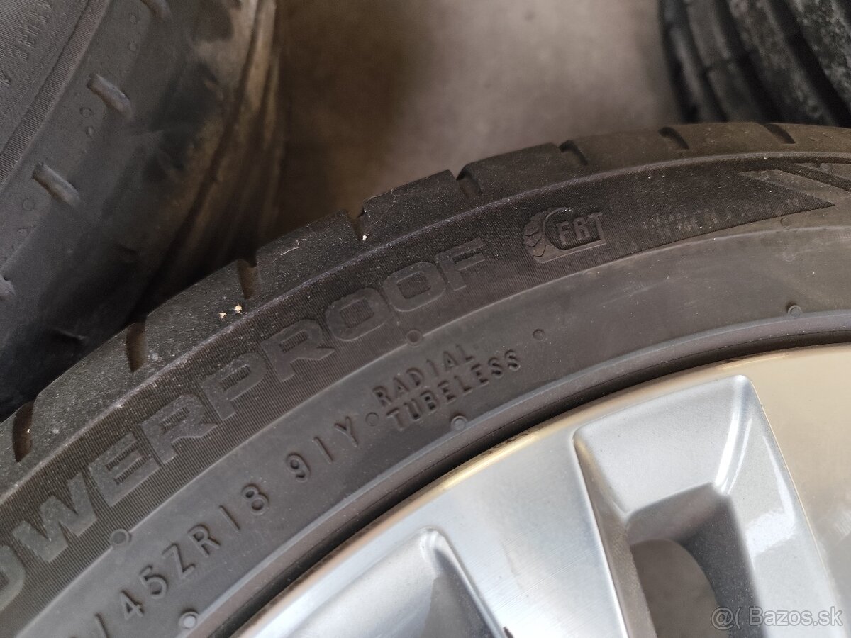 BMW sada alu+pneu 18" - 16