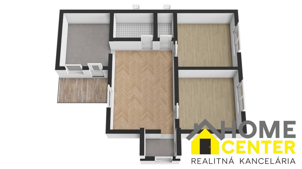 NA PREDAJ 3 IZBOVÝ RODINNÝ DOM V BLÍZKOSTI CENTRA, UL. LESNÁ - 16