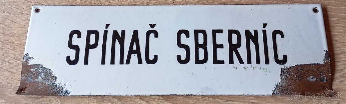 Predám smaltové staré tabuľky . - 16