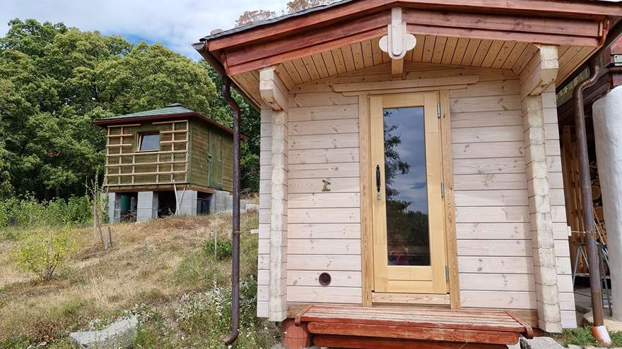 Fínsky zrub na samote Devičie, okres Krupina - 16