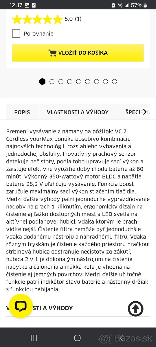 Kärcher vysávač VC7 Cordless yourmax - 16