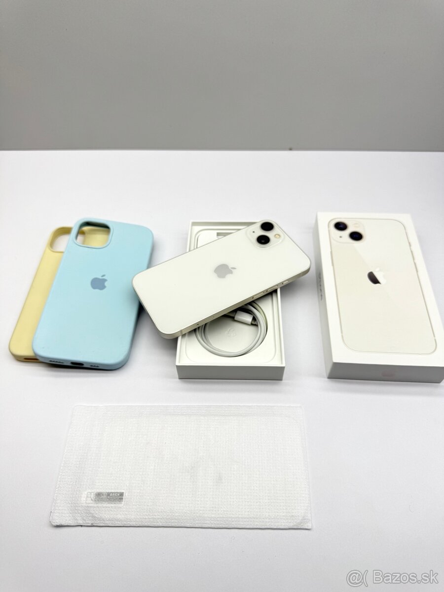 iPhone 13 128GB WHITE TOP STAV ORIGINÁL+PRÍSLUŠENSTVO - 16