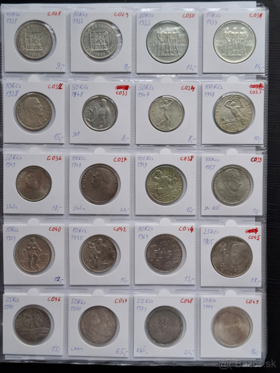 Pamatne mince Ceskoslovenska 1948-1991 - 16