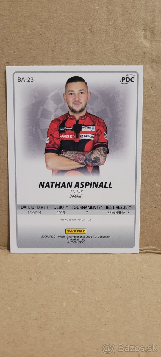 Hráči PDC Darts Šípky #2 2026 - 16